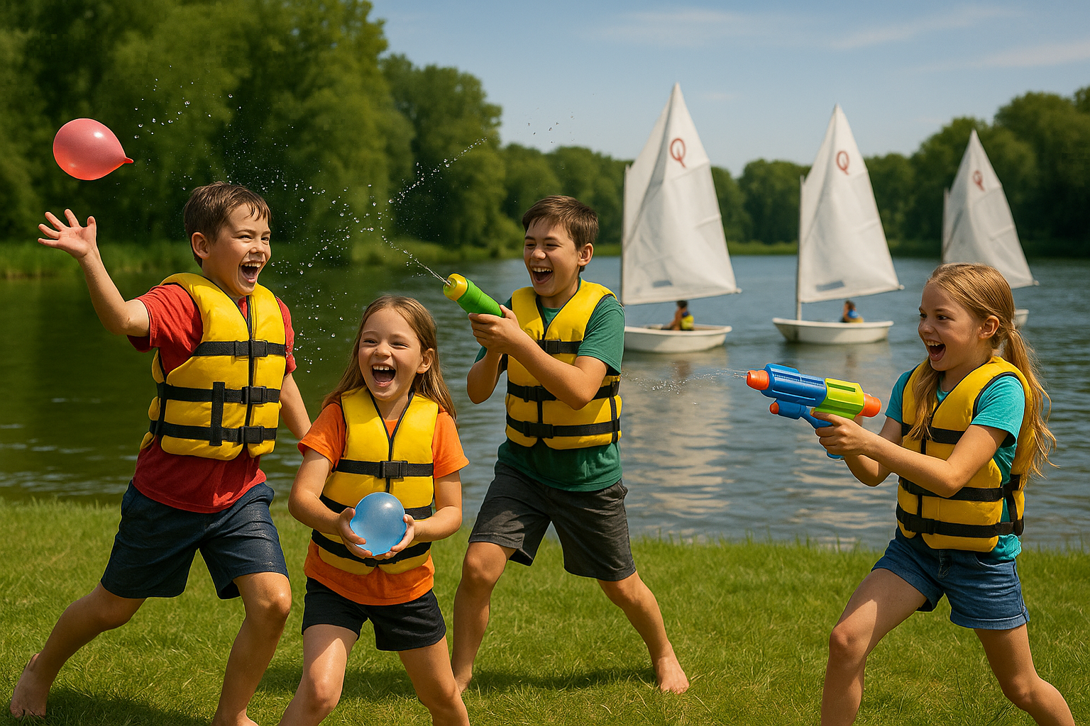 Półkolonie wodne szaleństwo Park Skaryszewski 2026 